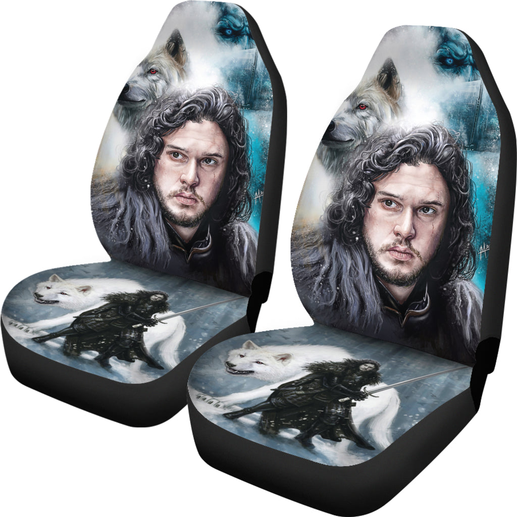 Jon Snow Car Seat Covers  Game Of Thrones Car Accessories Ci221019-03