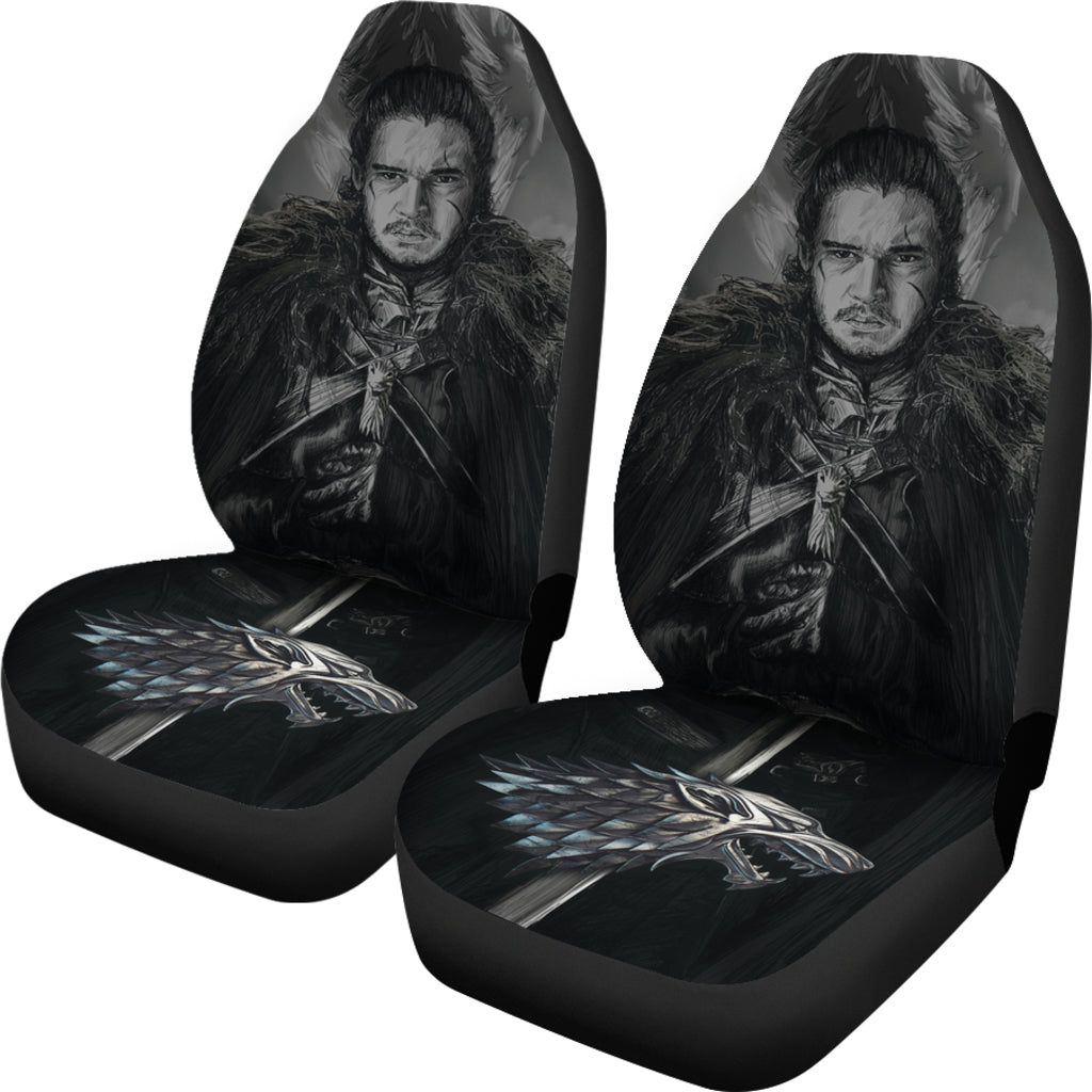 Jon Snow Car Seat Covers  Game Of Thrones Car Accessories Ci221019-02