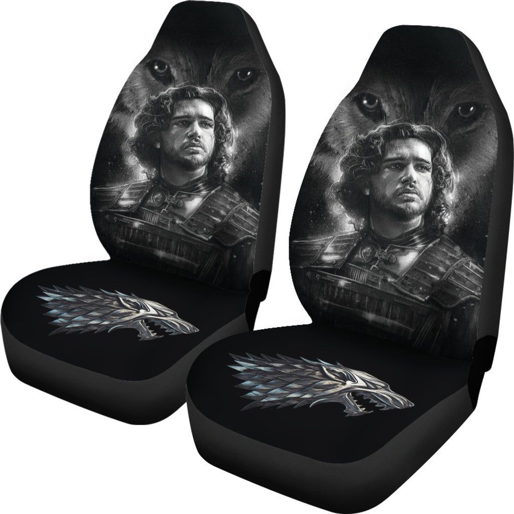 Jon Snow Car Seat Covers  Game Of Thrones Car Accessories Ci221019-01