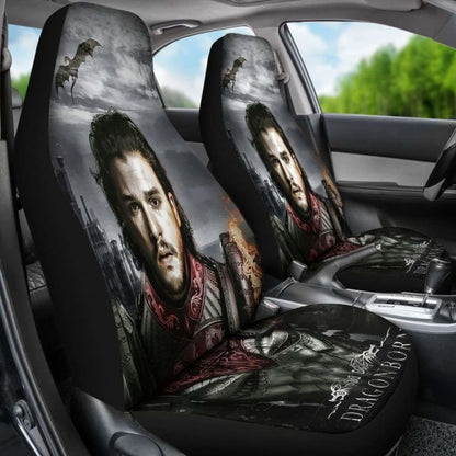 Jon Snow Car Seat Covers Universal Fit 051012