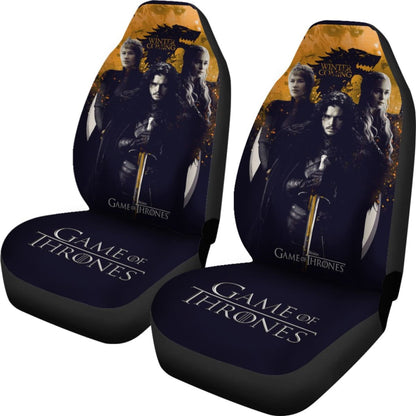 Jon Snow Game Of Thrones Car Seat Covers Movies H053120 Universal Fit 072323