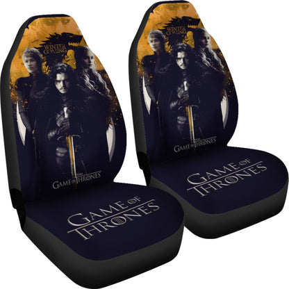 Jon Snow Game Of Thrones Car Seat Covers Movies H053120 Universal Fit 072323
