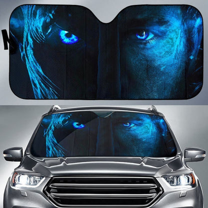 Jon Snow & Nightking Game Of Throne Auto Sun Shade Nh07 Universal Fit 111204