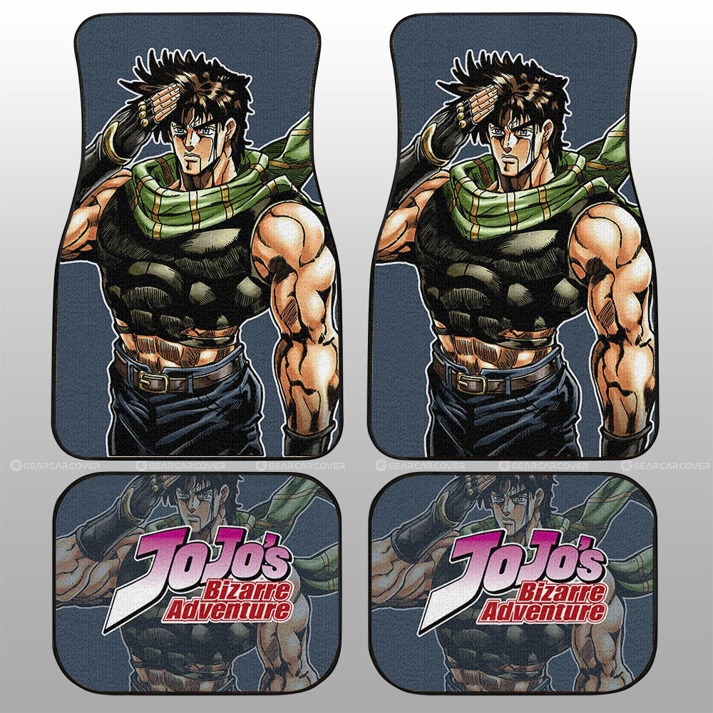 Joseph Joestar Car Floor Mats Custom Main Character JoJo's Bizarre Adventure Anime