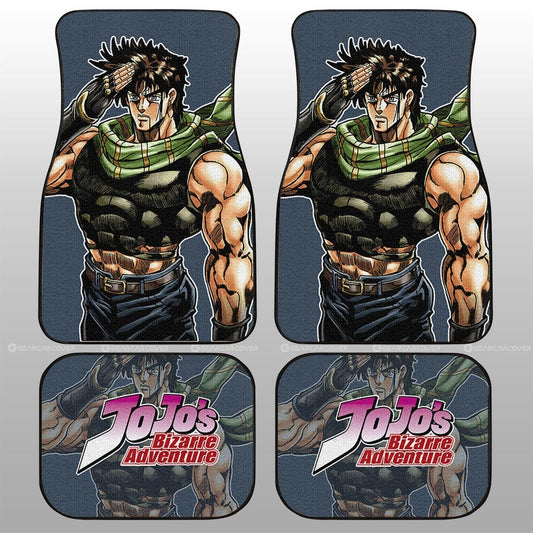 Joseph Joestar Car Floor Mats Custom Main Character JoJo's Bizarre Adventure Anime