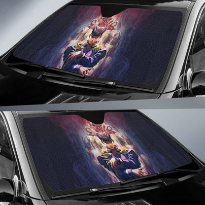Josuke Art Car Sun Shades  JoJo's Bizarre Adventure Universal Fit 210212