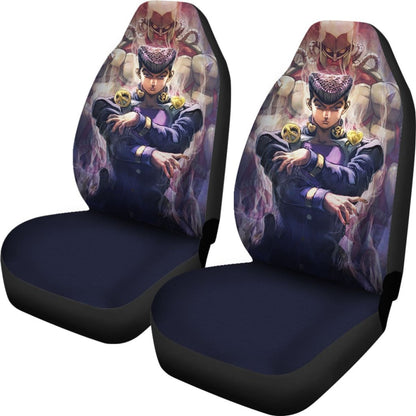 Josuke Car Seat Covers JoJo's Bizarre Adventure Universal Fit 210212