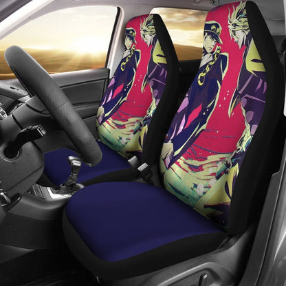 Jotaro And Joseph Car Seat Covers JoJo's Bizarre Adventure Universal Fit 210212