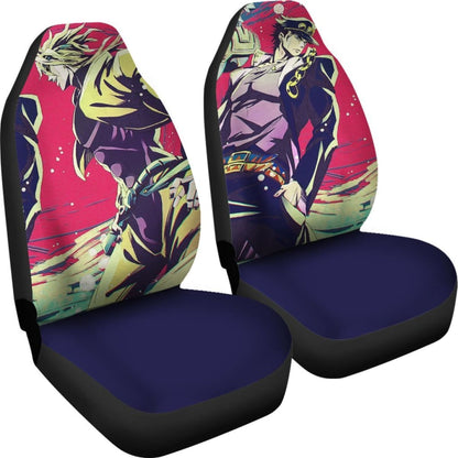 Jotaro Kujo Car Seat Covers JoJo's Bizarre Adventure Universal Fit 210212