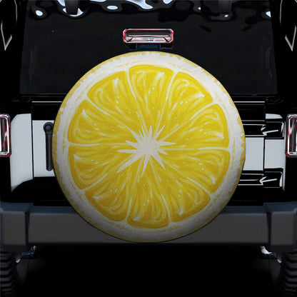 Juicy Lemon Spare Tire Cover