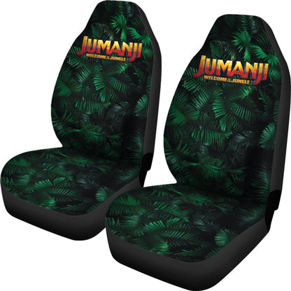 Jumanji Logo Jungle Leaves Car Seat Covers Car Accessories Ci220712-07
