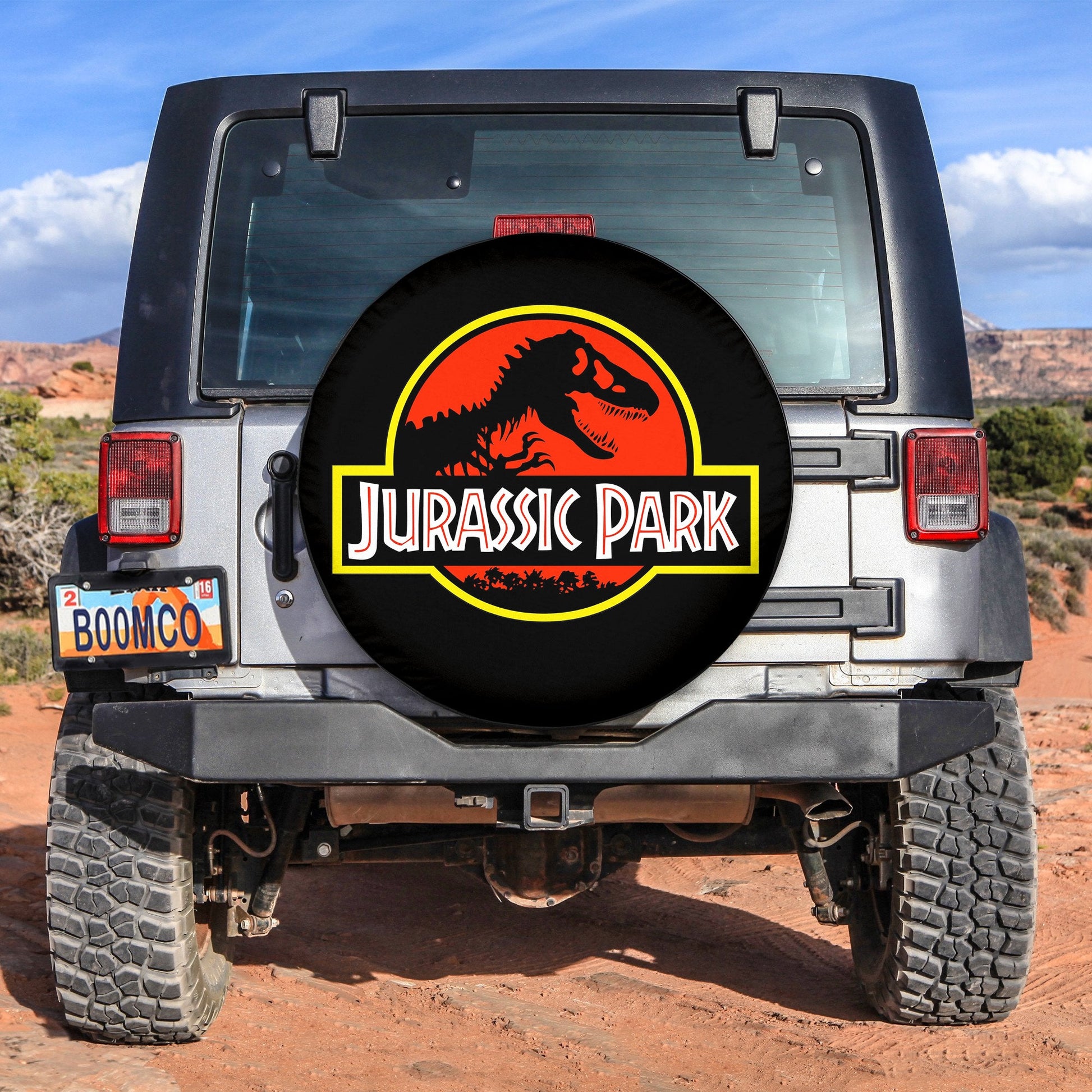Jurassic Park 1 Spare Tire Cover