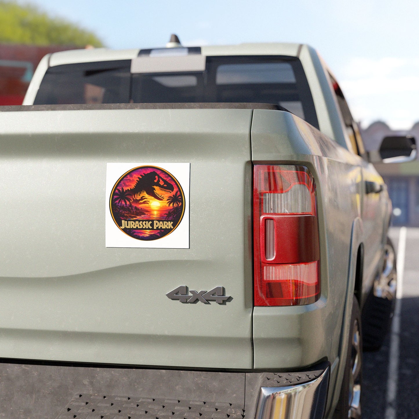 Jurassic Park Car Magnets - Sunset Beach Style