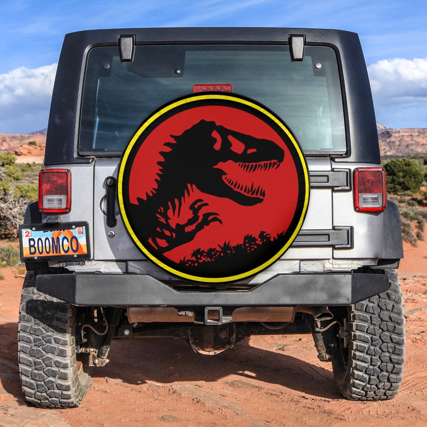 Jurassic Park Spare Tire Cover
