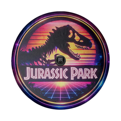 Jurassic Park Leather Spare Tire Cover for Vehicles - Image 5