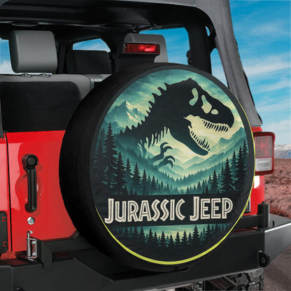 Jurassic Park Leather Wheel Cover for Spare Tire - Image 6