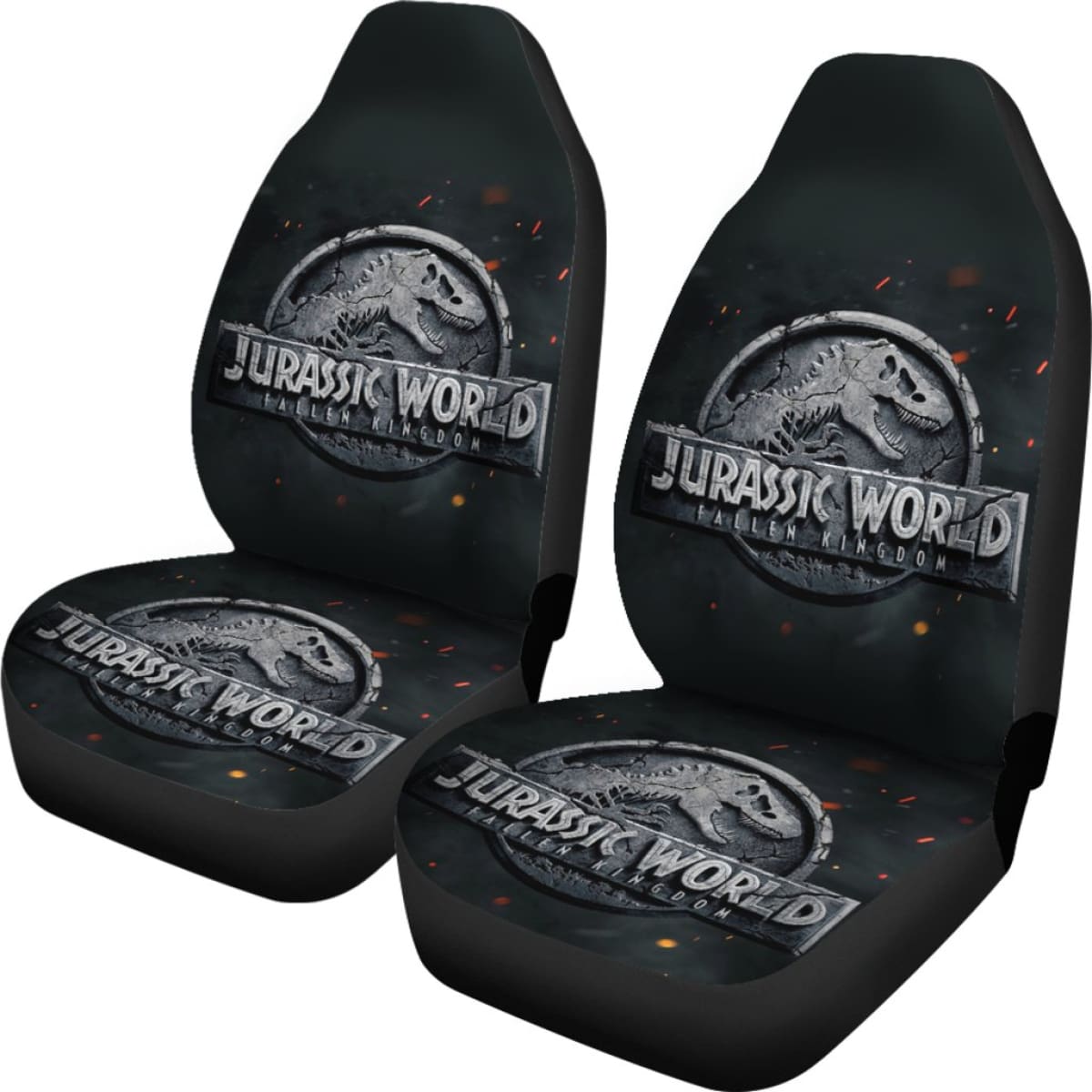 Jurassic Park Symbol 2020 Seat Covers Amazing Best Gift Ideas 2020 Universal Fit 090505