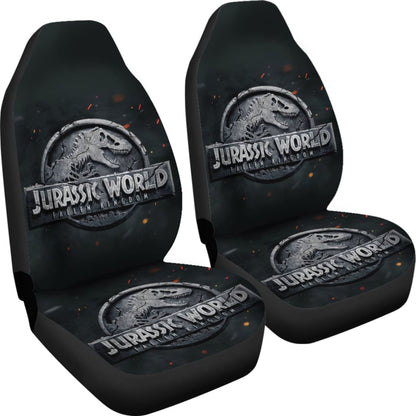 Jurassic Park Symbol 2020 Seat Covers Amazing Best Gift Ideas 2020 Universal Fit 090505