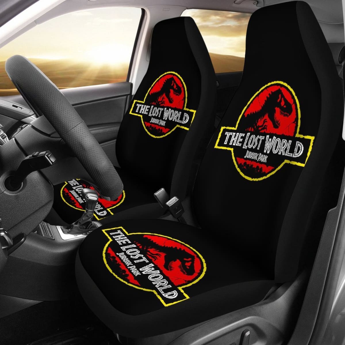 Jurassic Worls Logo 2020 Seat Covers Amazing Best Gift Ideas 2020 Universal Fit 090505