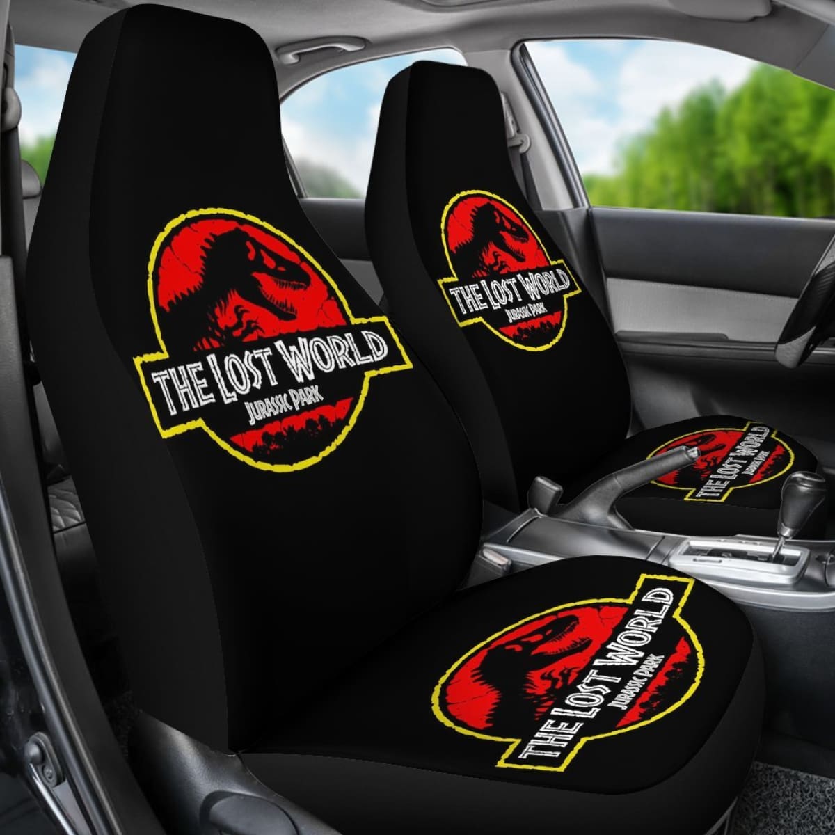 Jurassic Worls Logo 2020 Seat Covers Amazing Best Gift Ideas 2020 Universal Fit 090505
