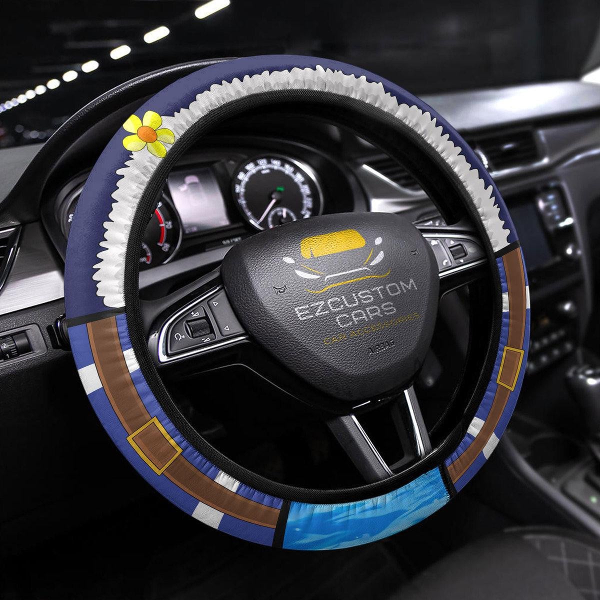 Juvia Lockser Fairy Tail Anime Steering Wheel Cover