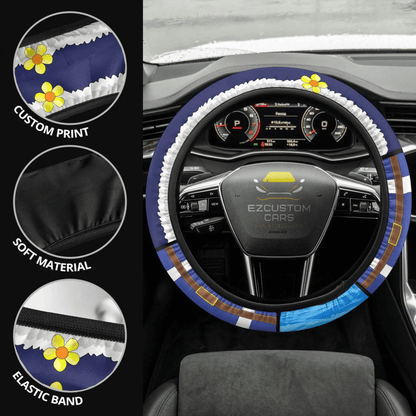 Juvia Lockser Fairy Tail Anime Steering Wheel Cover