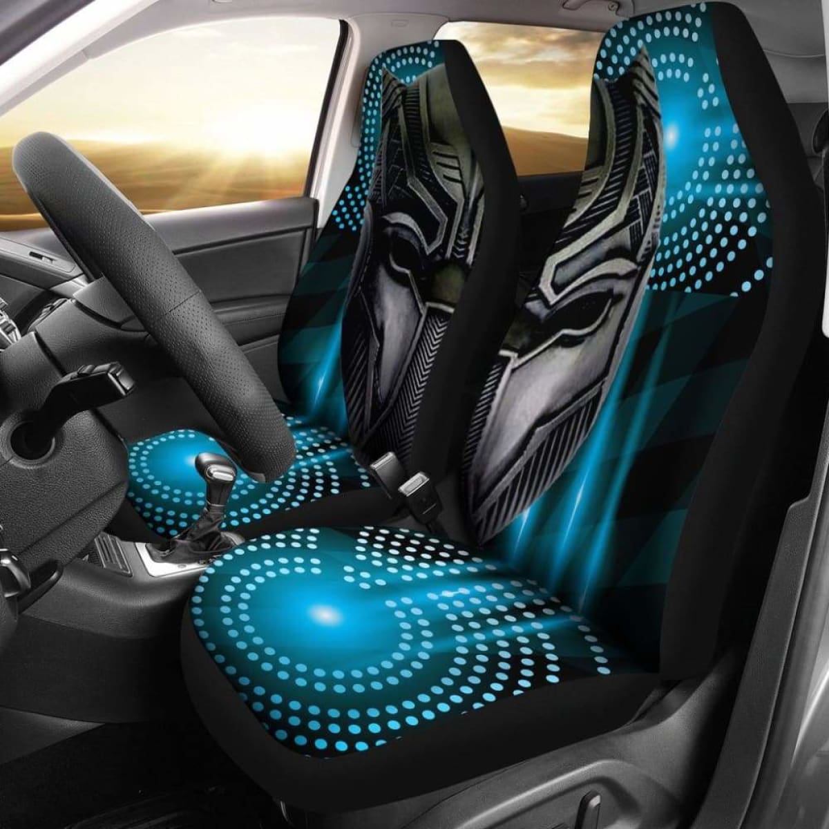 Jzp **Blk Panther Auto Seat Cover 216 Universal Fit 112611