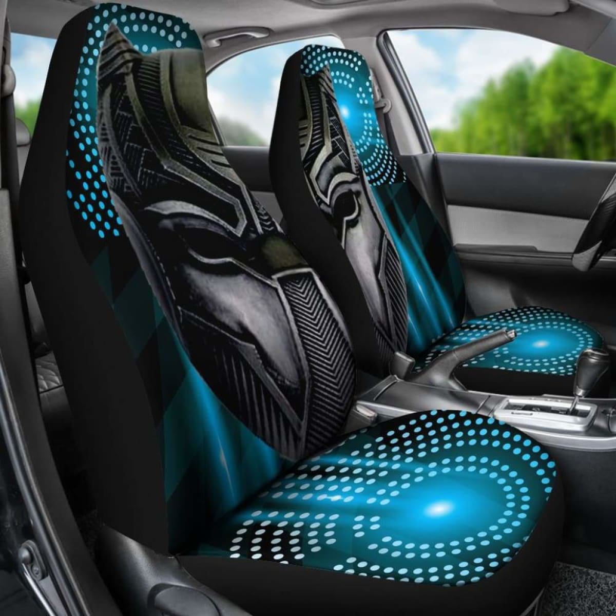 Jzp **Blk Panther Auto Seat Cover 216 Universal Fit 112611