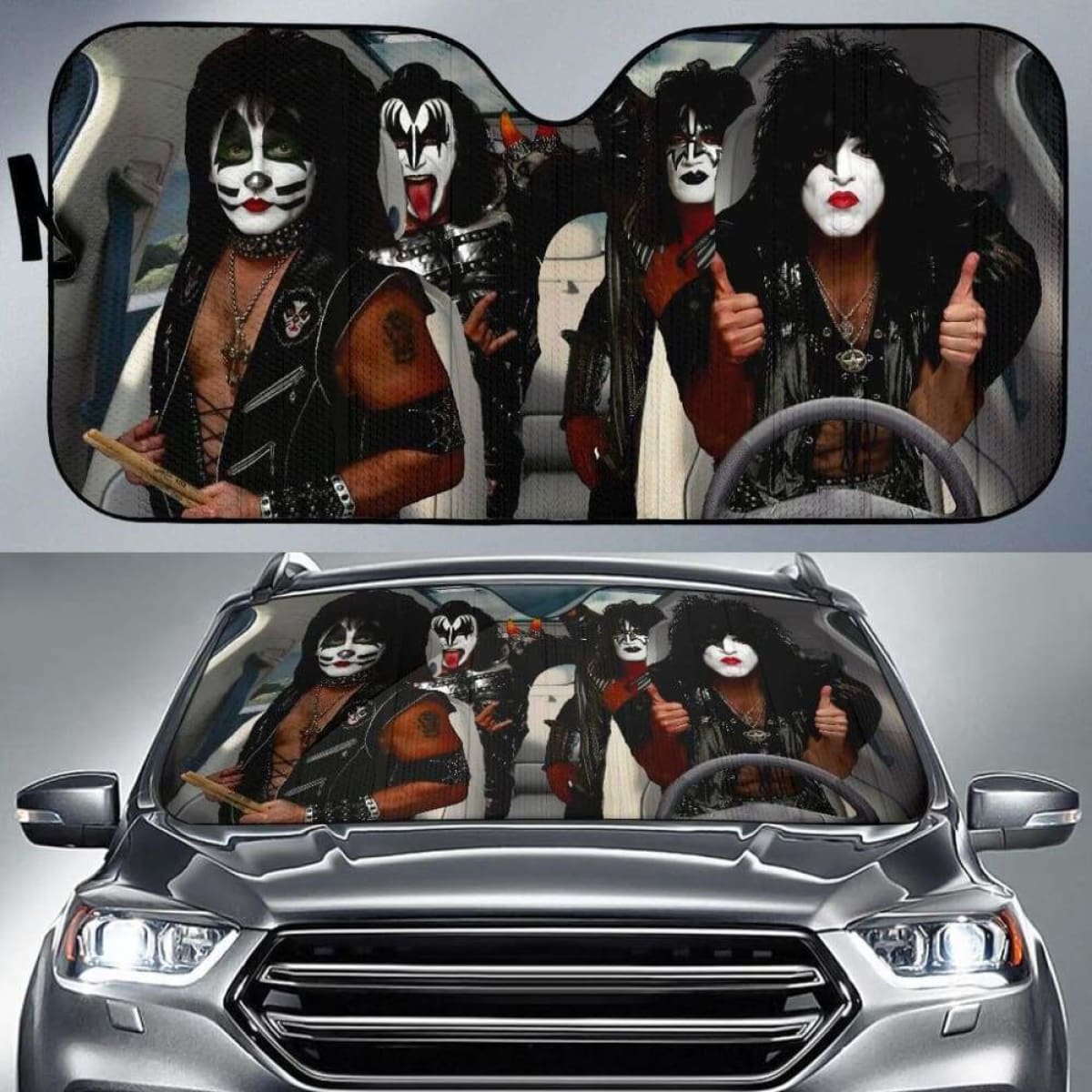 KISS Auto Sun Shade 918b Universal Fit