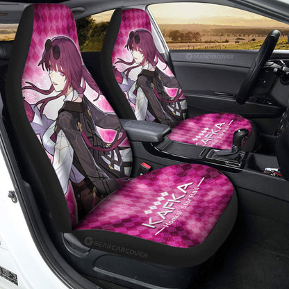 Kafka Car Seat Covers Custom Honkai Star Rail Car Accessories