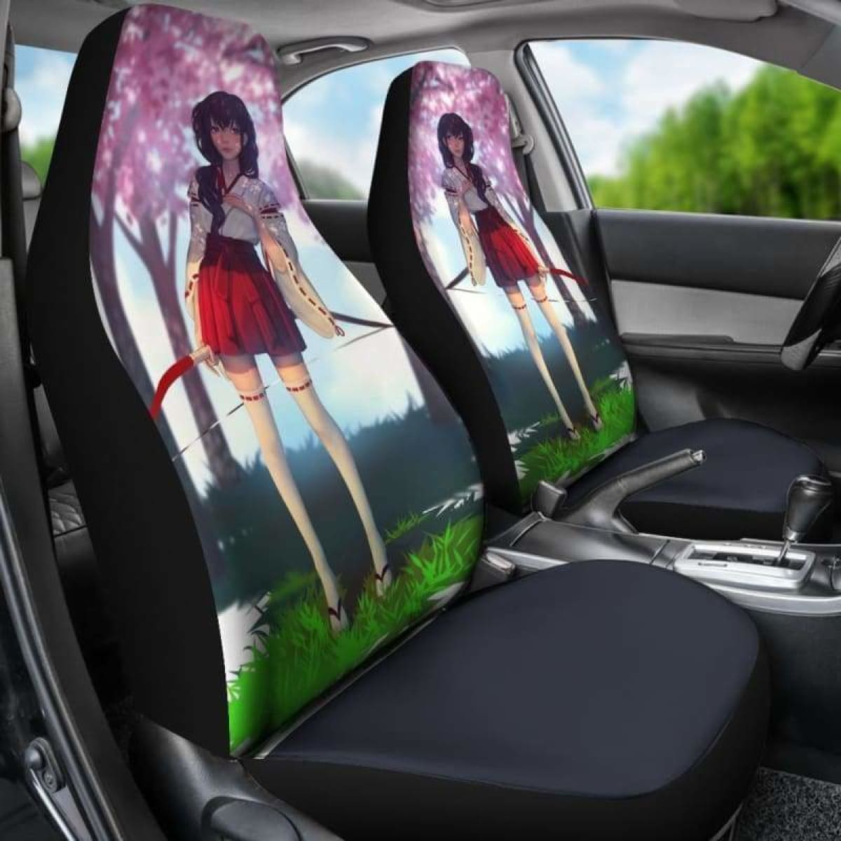 Kagome Inuyasha Car Seat Covers Universal Fit 051312