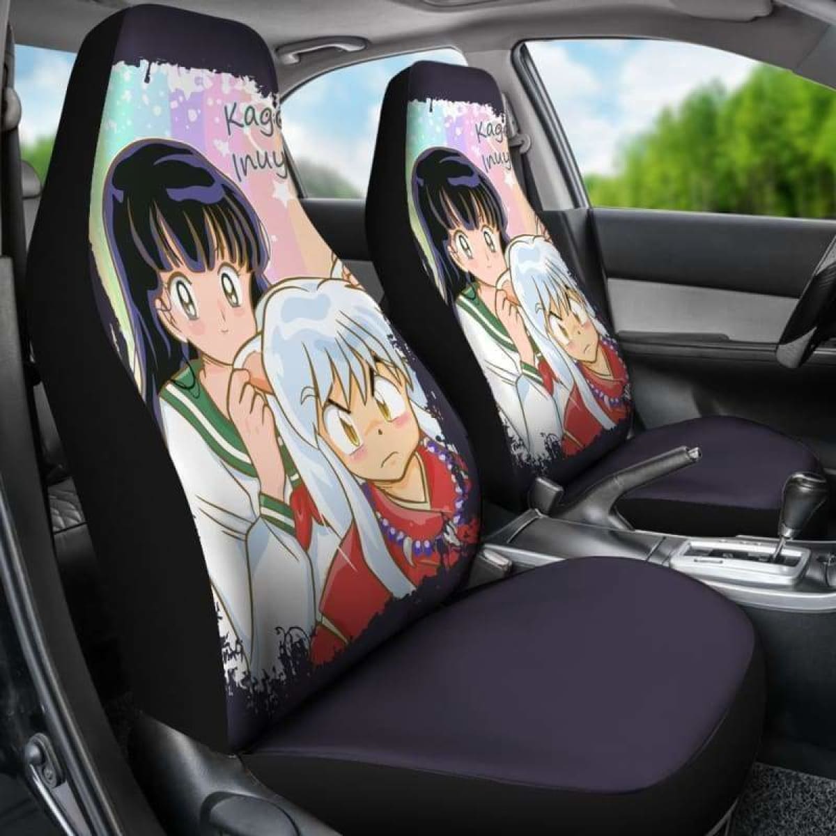 Kagome Love Inuyasha Car Seat Covers Universal Fit 051312