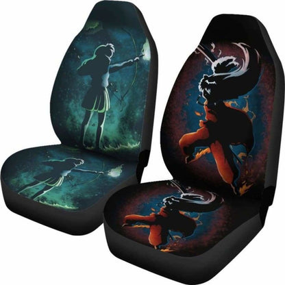 Kagome Vs Inuyasha Car Seat Covers Universal Fit 051012