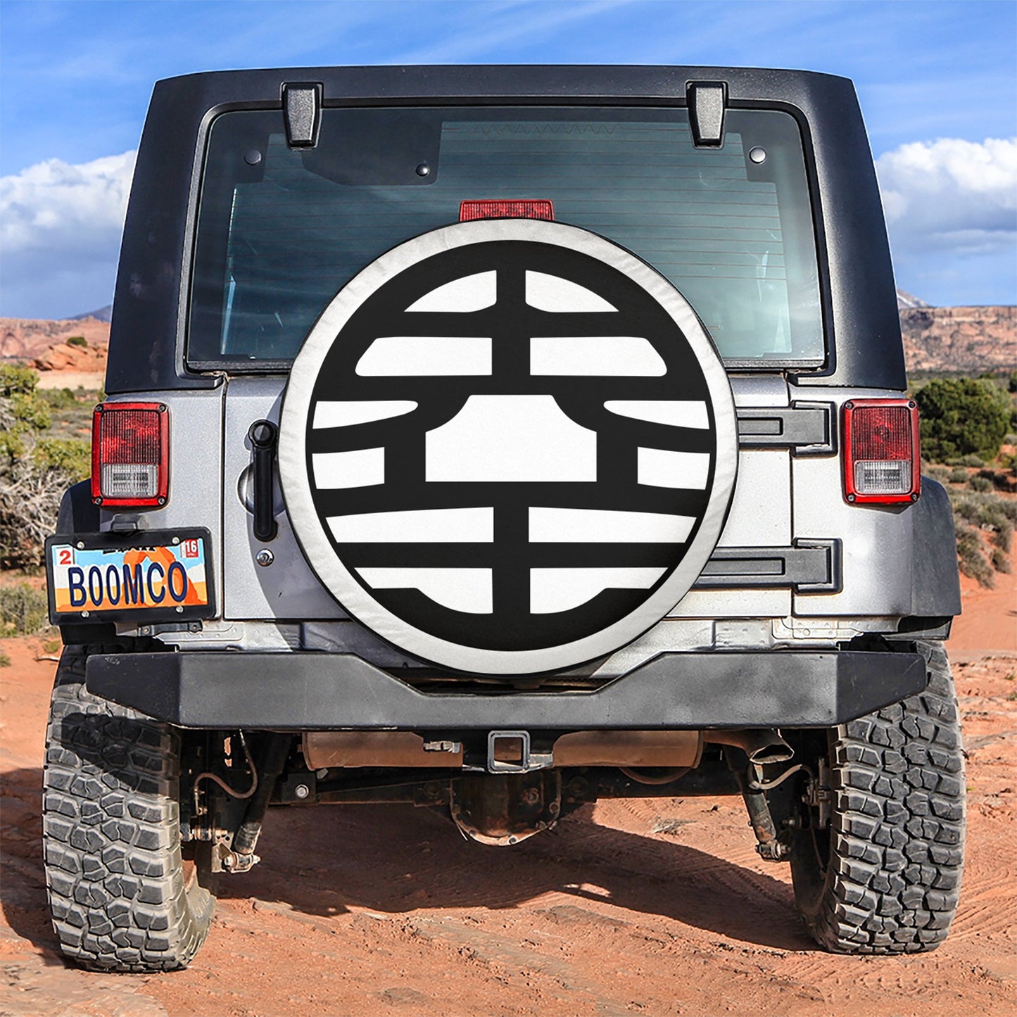 Kaio Symbol Custom Dragon Ball Anime Car Spare Tire