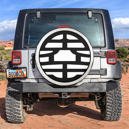 Kaio Symbol Custom Dragon Ball Anime Car Spare Tire