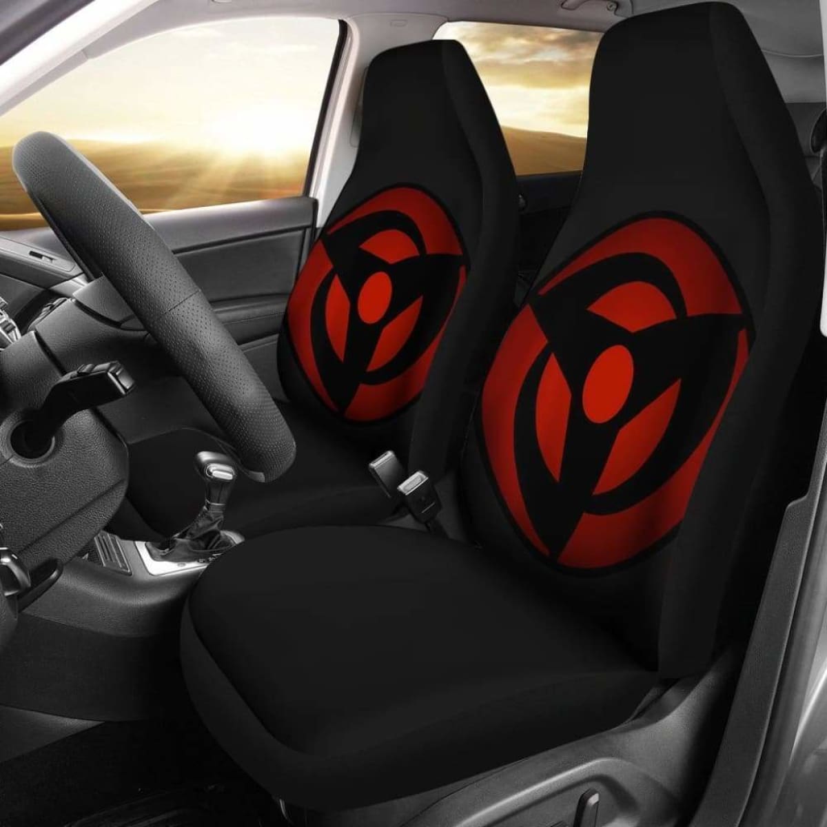 Kakashi Magekyo Sharingan Seat Covers 101719 Universal Fit