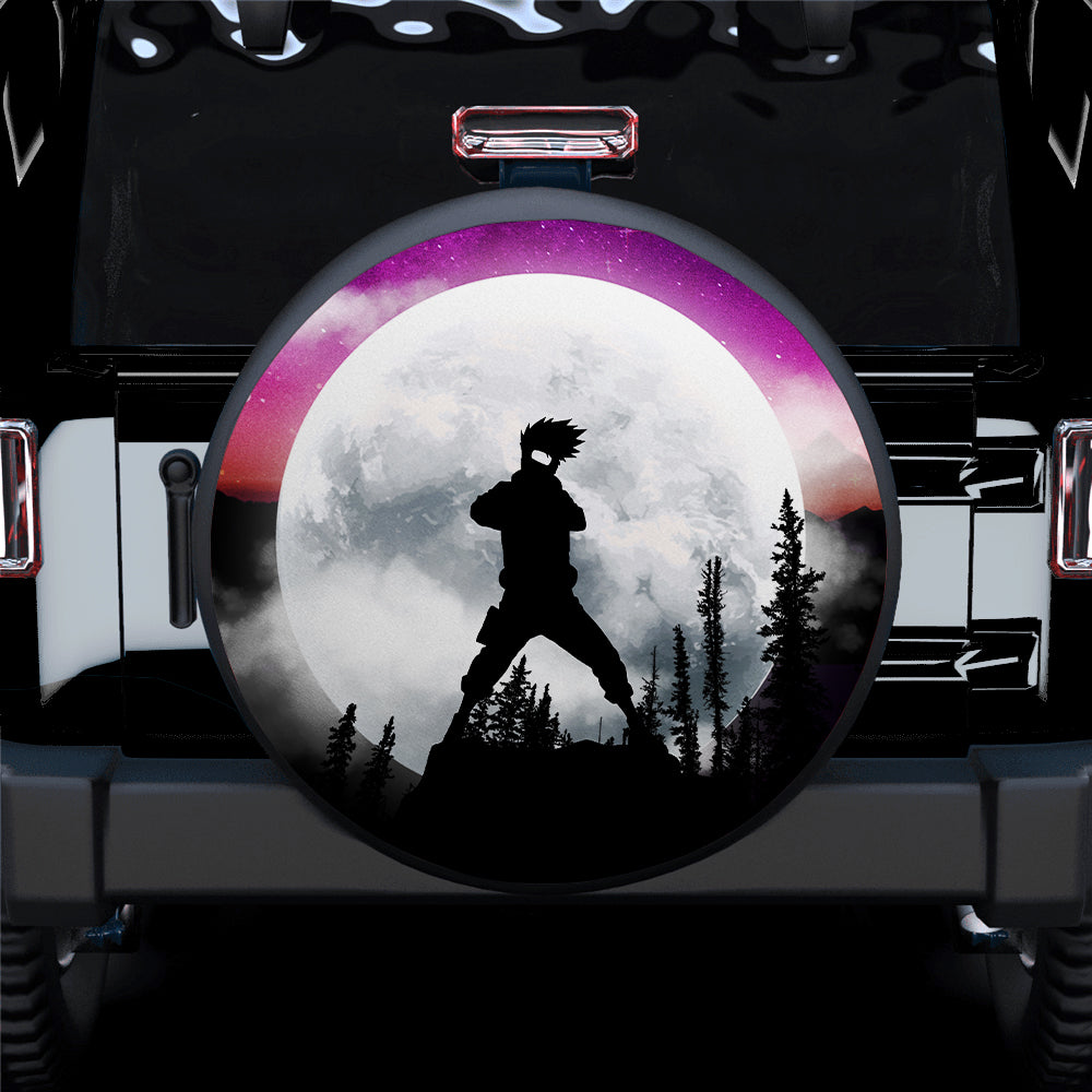 Kakashi Moon Night Car Spare Tire Cover