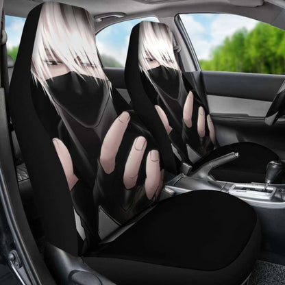 Kakashi Naruto Black Seat Covers 101719 Universal Fit
