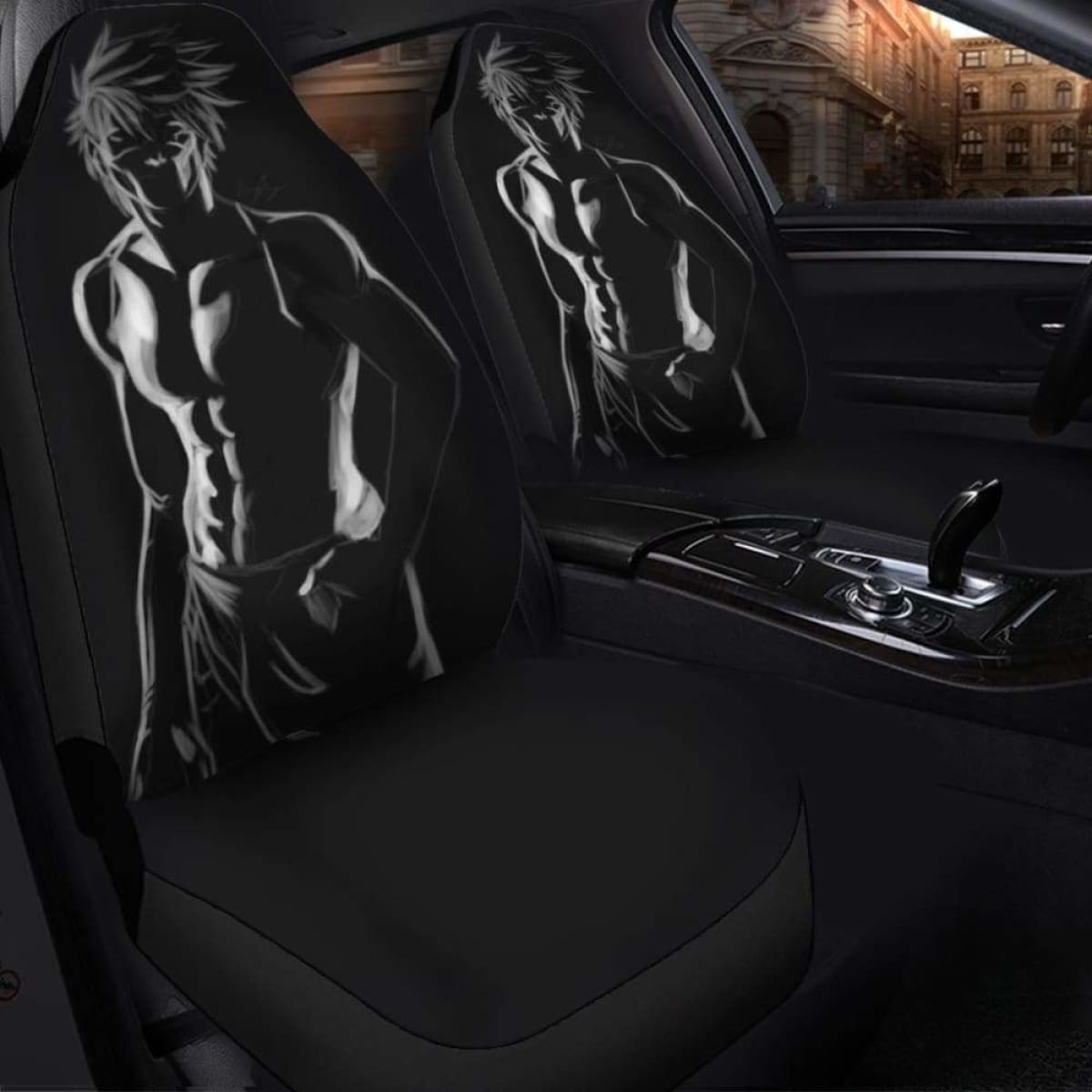 Kakashi Sexy Black Seat Covers 101719 Universal Fit