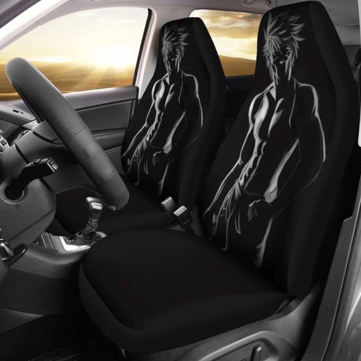 Kakashi Sexy Black Seat Covers 101719 Universal Fit
