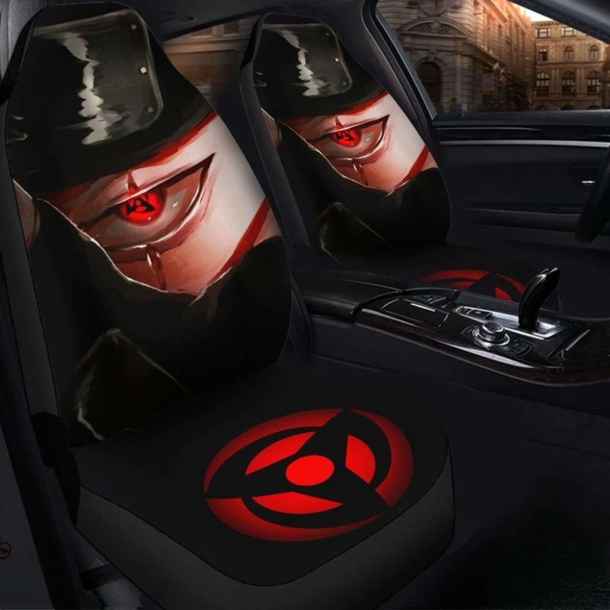 Kakashi Sharingan Seat Covers 101719 Universal Fit
