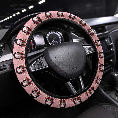 Kamado Nezuko Demon Slayer Anime Car Steering Wheel Cover 2