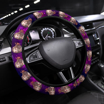 Kamado Nezuko Demon Slayer Anime Premium Custom Car Steering Wheel Cover 2