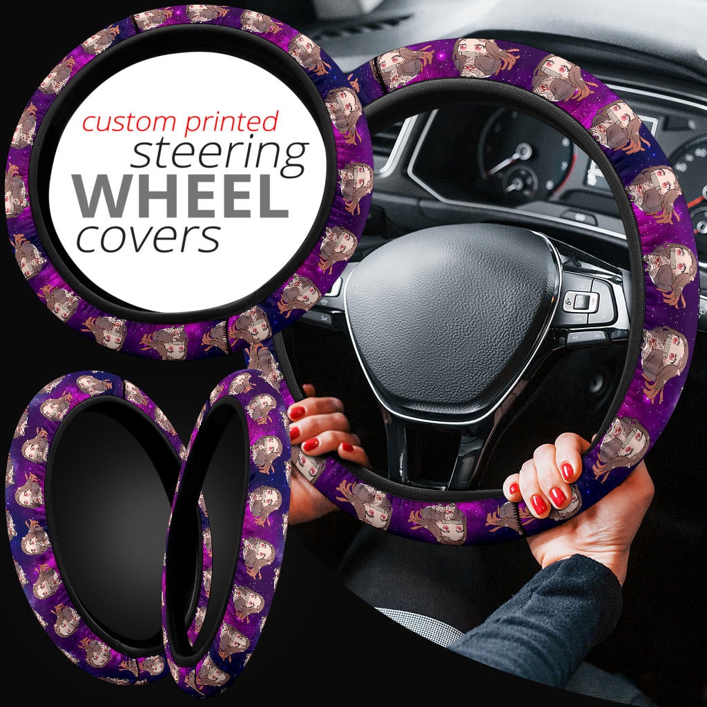 Kamado Nezuko Demon Slayer Anime Premium Custom Car Steering Wheel Cover 2