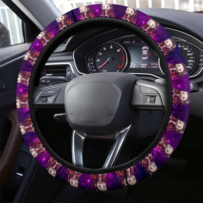 Kamado Nezuko Demon Slayer Anime Premium Custom Car Steering Wheel Cover 3