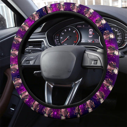 Kamado Nezuko Demon Slayer Anime Premium Custom Car Steering Wheel Cover 4