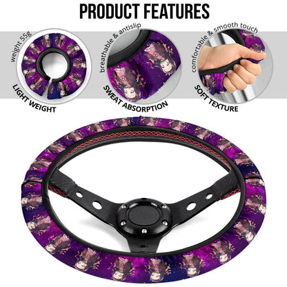 Kamado Nezuko Demon Slayer Anime Premium Custom Car Steering Wheel Cover 4