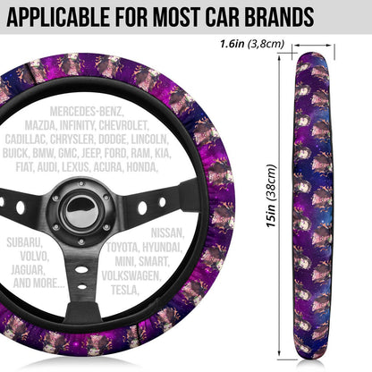 Kamado Nezuko Demon Slayer Anime Premium Custom Car Steering Wheel Cover 4
