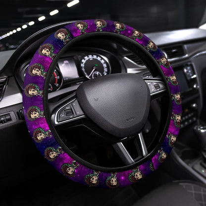 Kamado Tanjiro Demon Slayer Anime Premium Custom Car Steering Wheel Cover 2