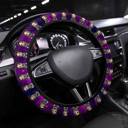 Kamado Tanjiro Demon Slayer Anime Premium Custom Car Steering Wheel Cover 4